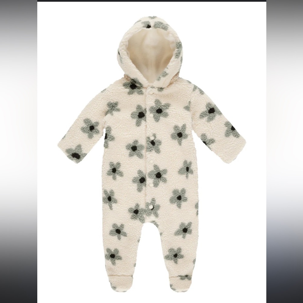 Rylee & Cru Fleece Jumpsuit Daisy